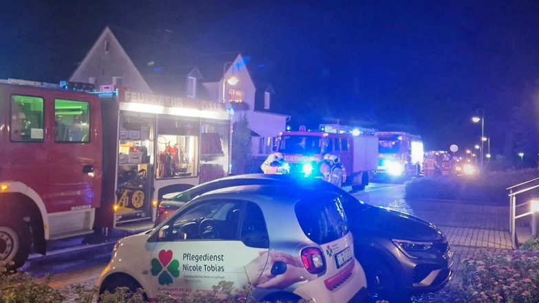 Feueralarm im Ebersbacher Krankenhaus: Polizei vermutet Brandstiftung