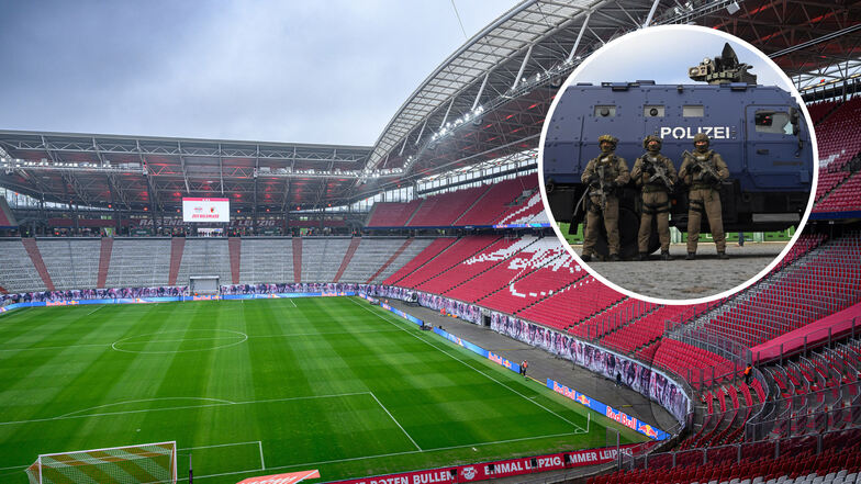Im Sommer finden im Stadion von RB Leipzig vier EM-Spiele statt. Die Polizei plant mit einem Großeinsatz und zehntausenden Fans.