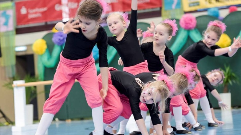 Die Sternschnuppen der Tanzwelt des WelWel Döbeln ertanzten sich in der Startgruppe der Vier- bis Sechsjährigen einen dritten Platz. André Braun