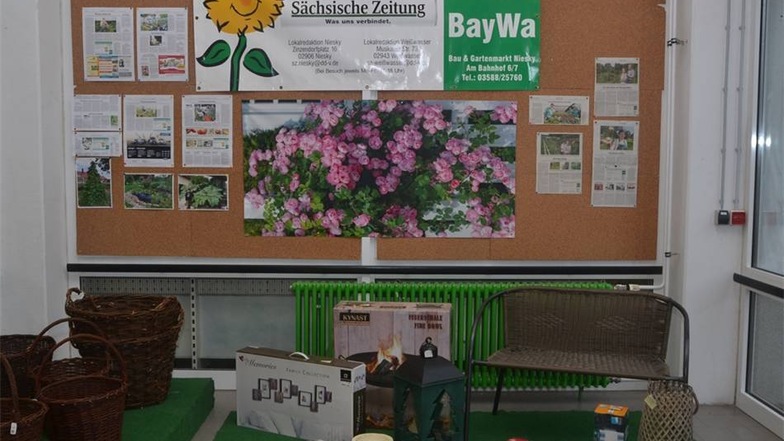 ... stellt auch in diesem Jahr als Sponsor und Partner bereits seit über zehn Jahren die Preise für die Gartenolympiade der Sächsischen Zeitung in Niesky und Weißwasser bereit.