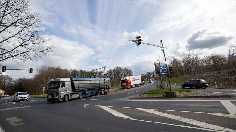 Die Wilsdruffer A4-Auffahrt Richtung Chemnitz wird Anfang Mai voll gesperrt - für Monate.