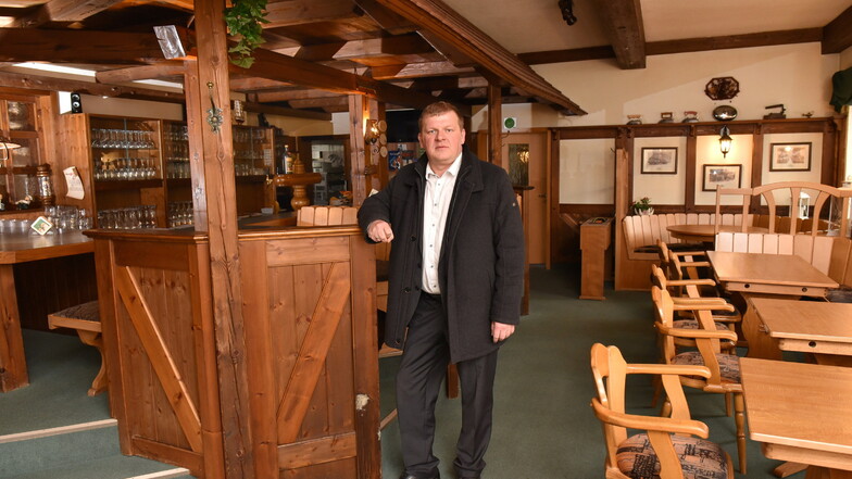 Für den Oberen Gasthof in Oelsa sucht Bürgermeister Thomas Paul einen neuen Pächter.