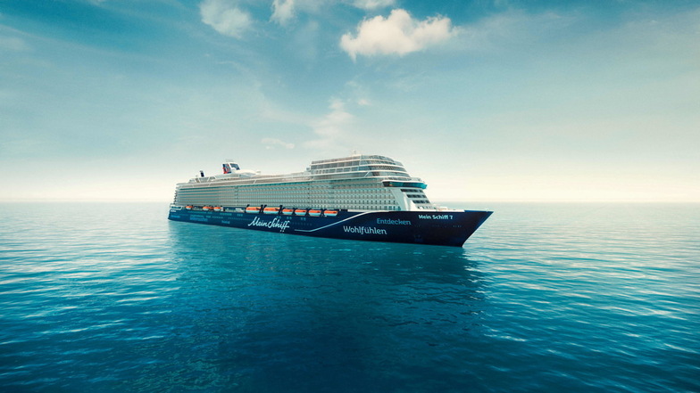 Zuwachs bei Tui Cruises: Die Mein Schiff 7 kommt im Frühsommer 2024.