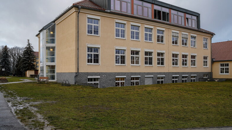 Die Freie Mittelschule Johann Heinrich Pestalozzi in Großdubrau.