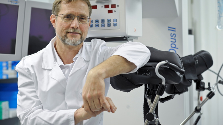 Chefarzt Dr. Andreas Lammert ist einer der Organisatoren des Urologentages, der jetzt in Görlitz stattfand.