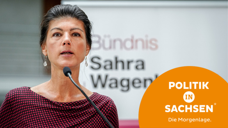 Sahra Wagenknechts neu gegründete Partei BSW könnte in Sachsen in die Regierungsverantwortung kommen.