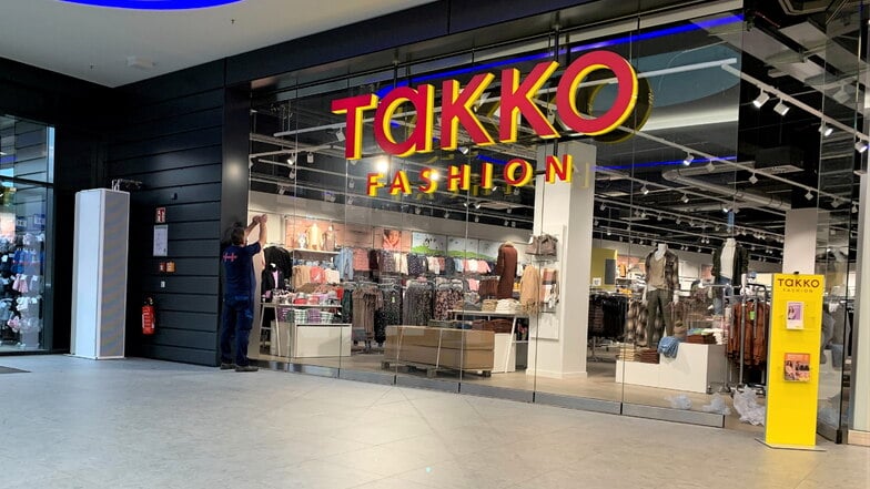 Neue Takko-Filiale im Pirnaer Scheunenhofcenter: Sämtliche Einzelhandelsflächen sind nun belegt.
