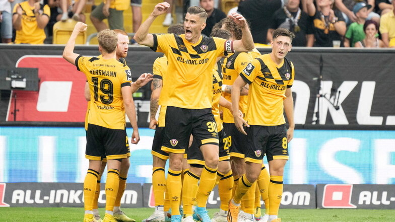 Zweites Heimspiel, zweiter Sieg: Dynamo gewinnt gegen Mannheim