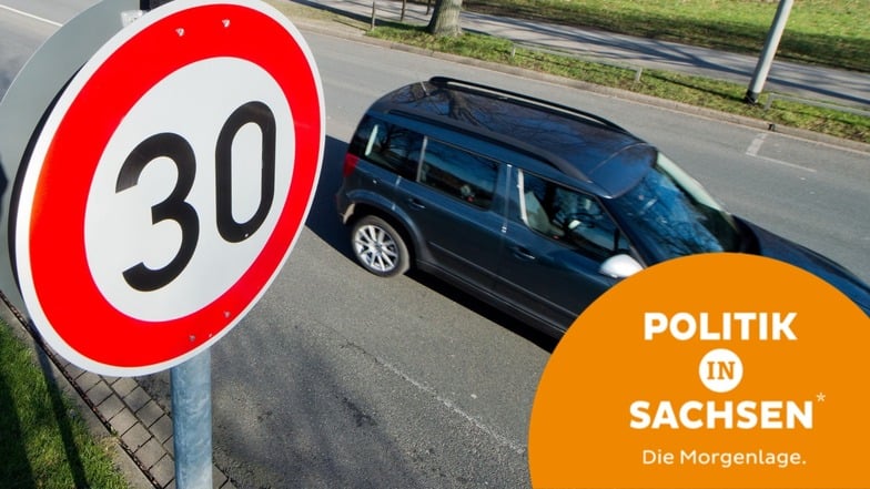 Um die Verkehrssicherheit zu erhöhen, will sich Sachsen deshalb unter anderem für die erleichterte Einführung von zusätzlichen Tempo-30-Zonen einsetzen.