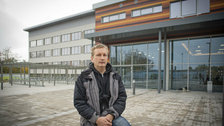 Oliver Ranig ist im Landratsamt Bautzen verantwortlich für den Umbau der 2. Oberschule Kamenz.