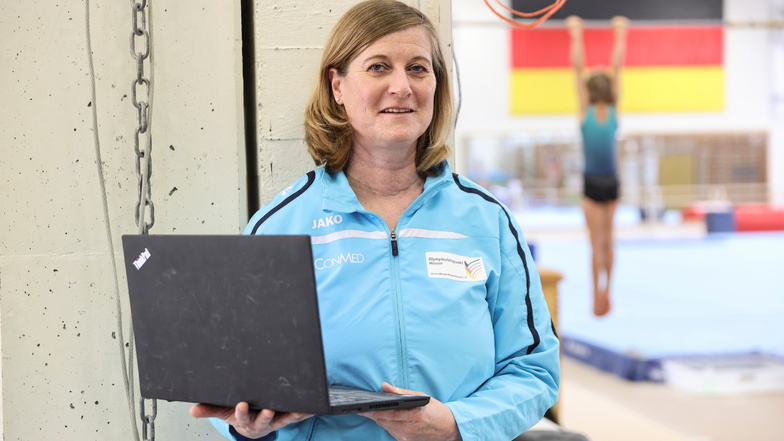 Petra Nissinen betreut als Trainingswissenschaftlerin derzeit talentierte Turnerinnen bei einem Lehrgang in Frankfurt am Main - und äußert sich offen zur Chemnitzer Turnaffäre.