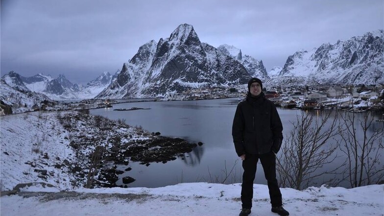 Was für ein Ausblick, hier an den norwegischen Lofoten.