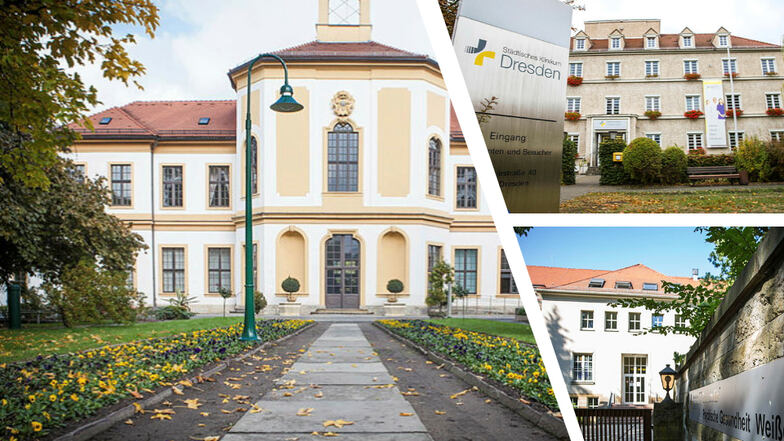 Alle Standorte des Städtischen Klinikums Dresden sollen zwar erhalten bleiben. Einer wird den Plänen zufolge aber nicht mehr als klassisches Krankenhaus genutzt.
