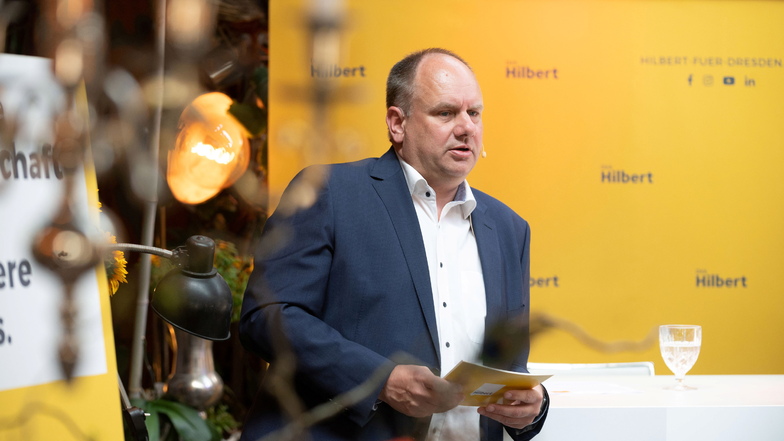 "Industriebetriebe sind massiv gefährdet": OB Dirk Hilbert sorgt sich um die Energiesicherheit in Dresden.