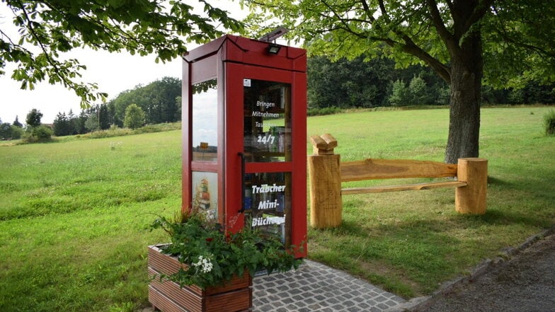 In Tröbigau steht seit wenigen Monaten eine Bücherzelle. Die Dorfgemeinschaft hat viel damit vor.