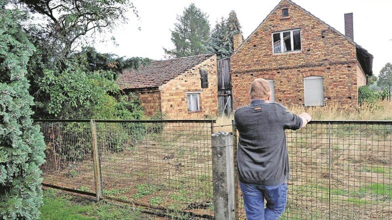 Dieses Haus in Mühlrose gehört zu den ersten, die als Folge der Umsiedlungsvereinbarung mit der Leag aus dem Jahr 2019 abgerissen werden.
