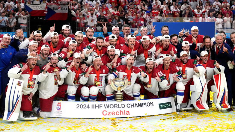 Tschechien ist zum 13. Mal Eishockey-Weltmeister.