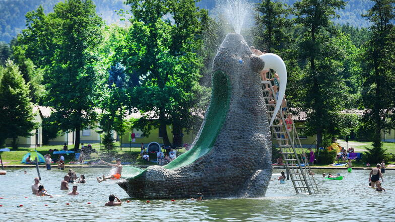 Der Trixi-Park mit seinem Freibad gehört zu den beliebtesten Freizeiteinrichtungen im Kreissüden.