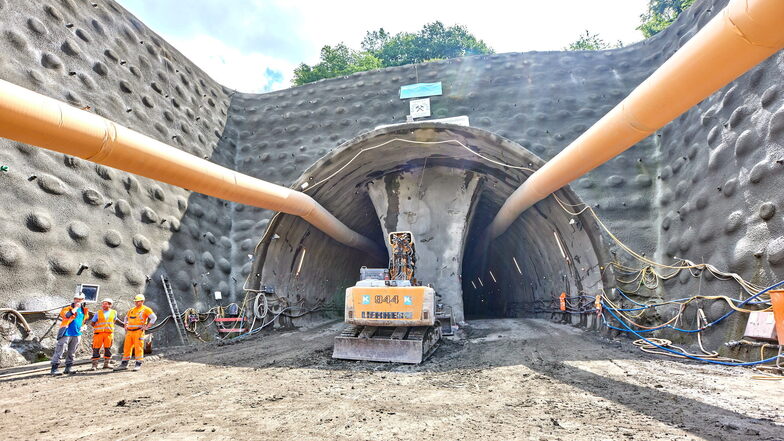 Südumfahrung Pirna: Warum der Tunnelbau noch immer stillsteht