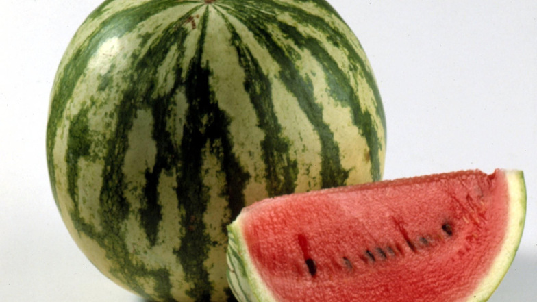 Die Wassermelone trägt ihren Namen zu Recht: Der natürliche Durstlöscher besteht zu 95 Prozent aus Wasser.
