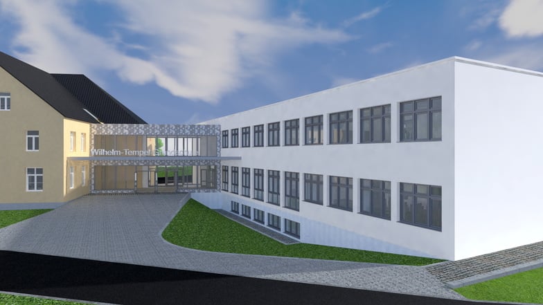 Große Pläne hat die Gemeinde Kottmar für die Grundschule in Niedercunnersdorf.