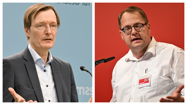 Wegen Untreue: Sören Pellmann (Linke) hat Strafanzeige gegen Bundesgesundheitsminister Karl Lauterbach (SPD) gestellt.