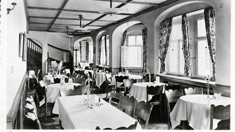 Ab 1937 befand sich eine Gaststätte in dem Haus.