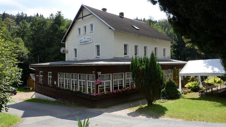 So sieht das Ausflugslokal heute aus. Es befindet sich zwischen Johnsbach und Glashütte und bietet innen 35 Gästen Platz.
