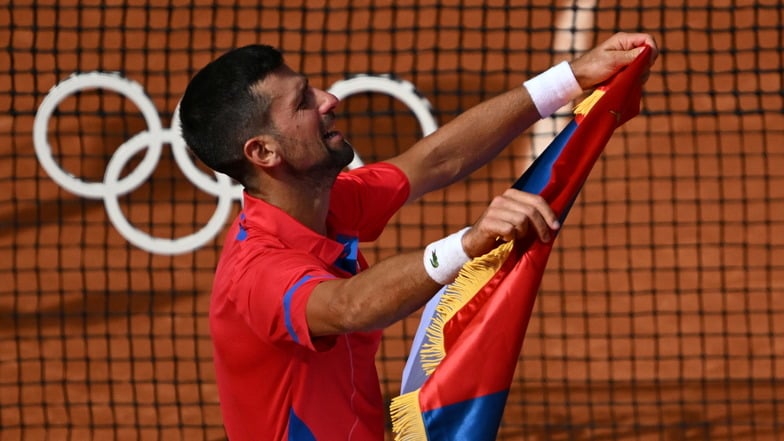 Topstar Novak Djokovic ist zum ersten Mal Tennis-Olympiasieger.