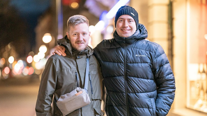 Maxim Andreev (links) und Artem Korzhenevych sind seit mehreren Jahren befreundet.