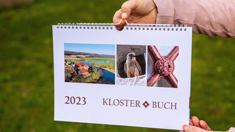 Der Fotokalender 2023 bietet neue Blickwinkel aufs Kloster Buch.