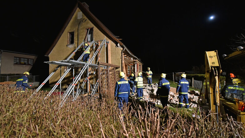Am 1. Februar vergangenen Jahres gab es in dem Haus in Neukirch eine Explosion.