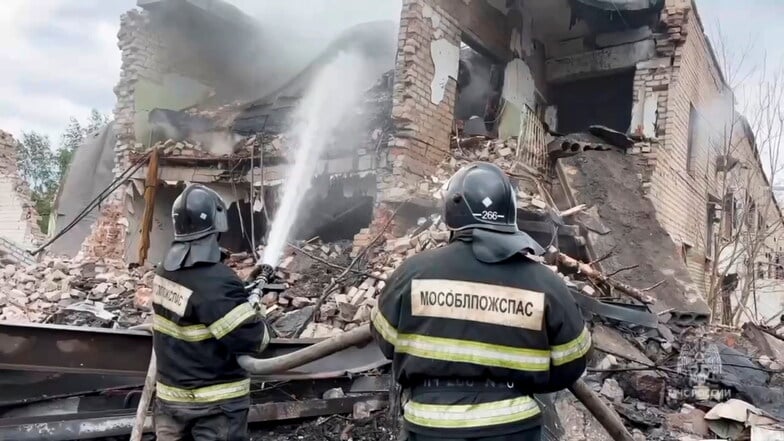 Heftige Explosion auf Fabrikgelände nahe Moskau - Katastrophenfall ausgerufen