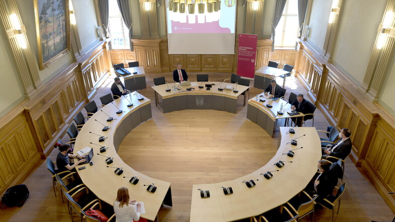 Bei den Treffen im Löbauer Ratssaal - oder coronabedingt in der Johanniskirche - wird sich in den Reihen der CDU etwas ändern.