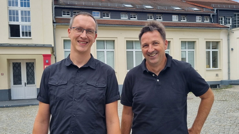 Robert Mieth (links) ist der kaufmännische Leiter bei ABX, Marco Müller der technische Leiter.