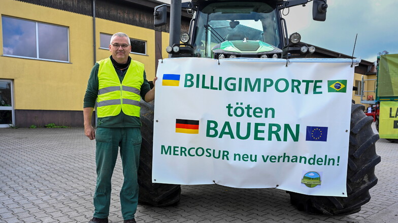 Ein Hauptgegner der deutschen Landwirte: Das Mercosur-Abkommen.
