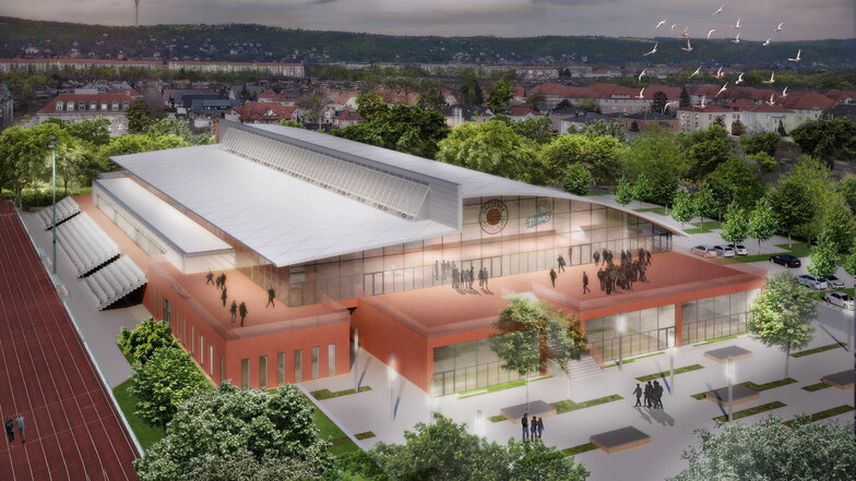 Die Ausbau-Pläne für die Margon-Arena sollten noch nicht beerdigt werden, sagt Sportbürgermeister Jan Donhauser.