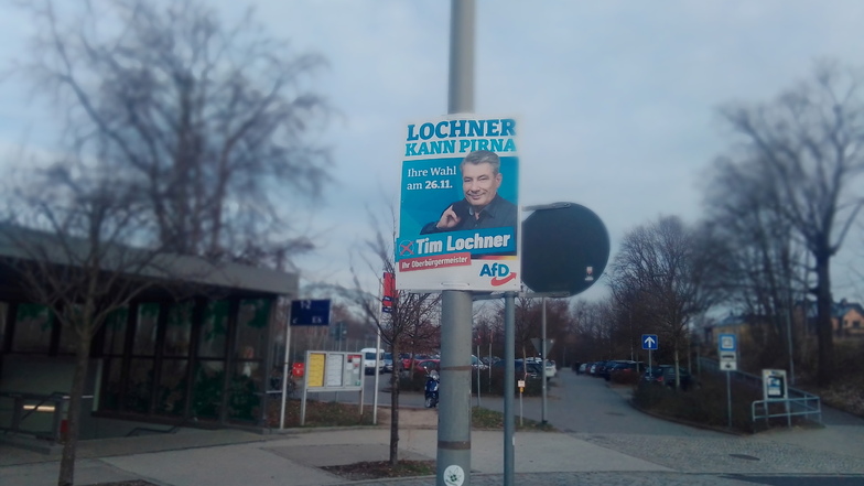Fast fünf Wochen nach der OB-Wahl: In Pirna hängen immer noch Plakate