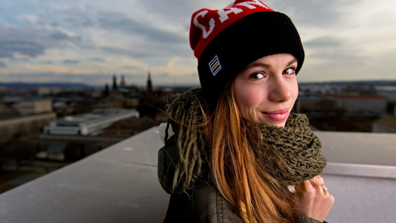 So fing medial alles an: 2014 kurz vor den Olympischen Winterspielen in Sotschi posierte Anna Seidel als 15-Jährige auf dem Haus der Presse in Dresden. In Russland war sie damals zweitjüngste Starterin im deutschen Team.