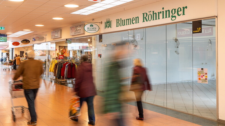 Das Blumengeschäft Röhringer im Weißeritzpark ist geschlossen. Geöffnet bleiben Tharandt und Höckendorf.
