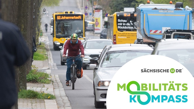 So dicht werden Radfahrer auf Dresdens Straßen wirklich überholt