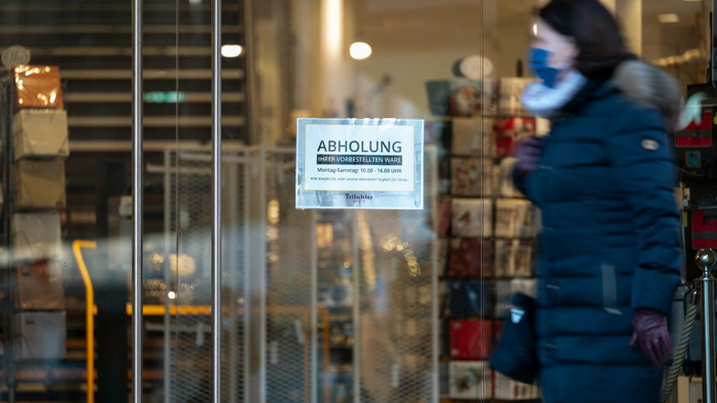 Ab Mitte Februar soll auch in Sachsen ein Bestell- und Abholservice im Einzelhandel möglich sein. Thomas Tiebel vom Gewerbeverein Radeberg befürwortet den Schritt.