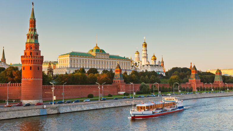 Der Kreml in Moskau beeindruckt alle Besucher der russischen Hauptstadt. 