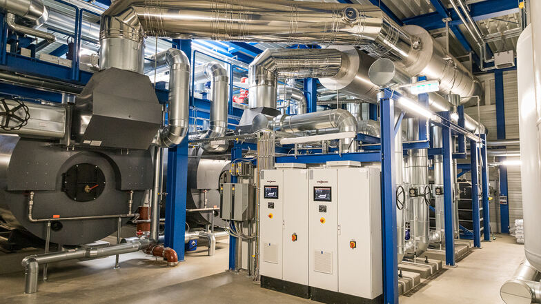 Modern und umweltfreundlich: Das neue MSW-Blockheizkraftwerk der Stadtwerke Meißen setzt Maßstäbe in der effizienten Energienutzung.