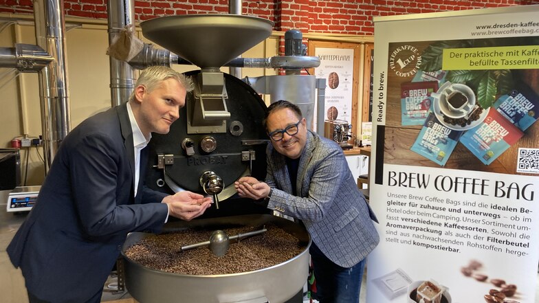 25-Jahre-Jubiläum: Die Dresdner Kaffee und Kakaorösterei will weiterwachsen