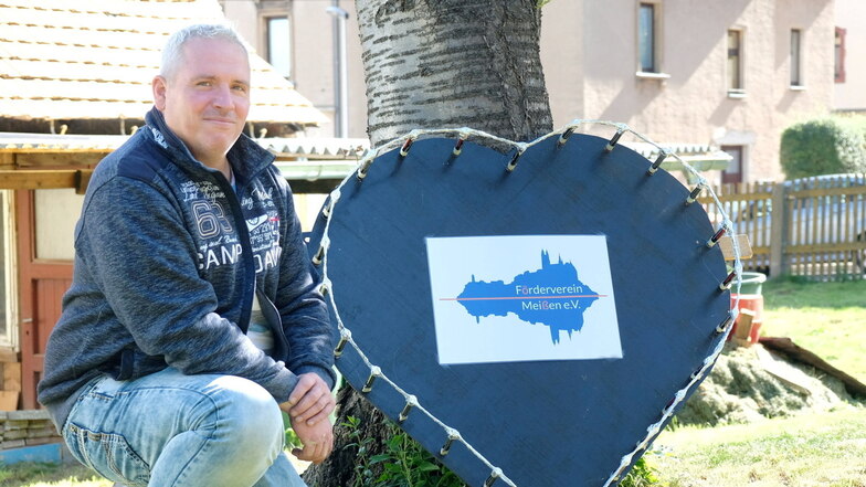 Matthias Sufraga hat vor zwei Jahren den Förderverein Meißen e. V. gegründet, um Projekte in Kitas und Horten der Stadt zu unterstützen.