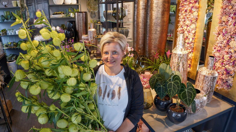 Spitzen-Floristin eröffnet Blumenladen in Großröhrsdorf