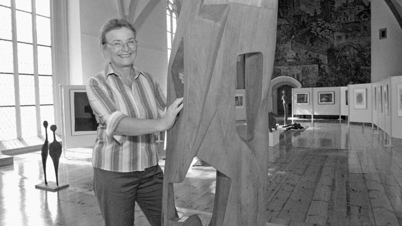 Inga Arnold-Geierhos leitete viele Jahre mit Begeisterung den Oberlausitzer Kunstverein.