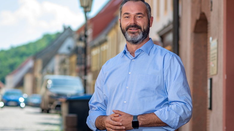 Auch wenn Franco Lehmann neuer Bürgermeister von Roßwein wird, will er die Stadt nicht verwalten, sondern mit den Roßweinern gestalten. Der 40-Jährige ist selbst Unternehmer und Investor.