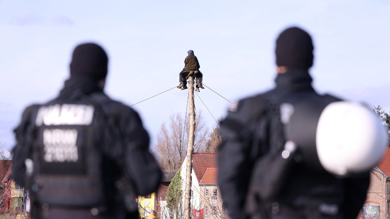 Lützerath-Räumung: Polizei blickt "sorgenvoll" auf die Tage